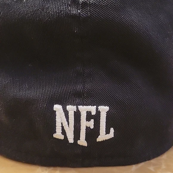 Team Apparel Pittsburgh Steelers NFL Black Baseball Cap, S/M or 7-1/4" - Picture 8 of 13